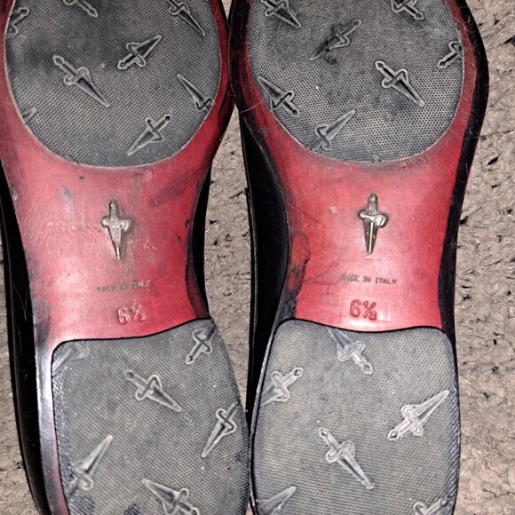 CESARE PACIOTTI-Black Leather Lace Up Oxfords-29630-Sz 7.5 US-Excellent - Picture 9 of 9